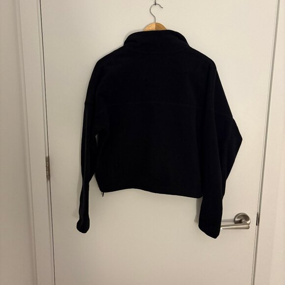 Girlfriend Collective half zip black sweatshirt - Picture 2 of 2